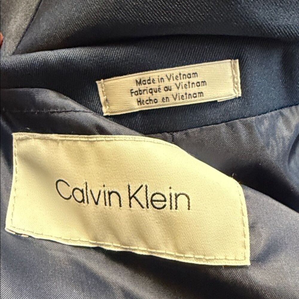 Calvin Klein Boys 2 Piece Blue Suit – Size 16 Regular – NWT - Picture 4 of 10